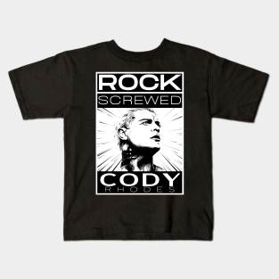 The Rock Screwed Cody T-Shirt Merchandise We Want Cody Shirts Kids T-Shirt